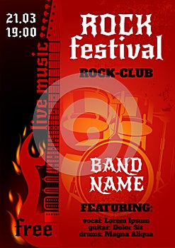 Rock Concert Poster