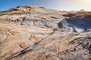 Rock desert landscape