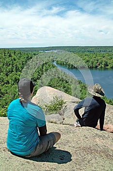 Rock Dunder Hiking Trail, Lyndhurst, Ontario, Canada