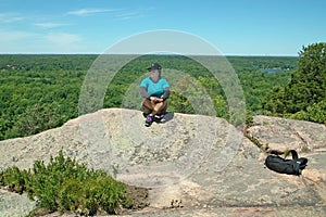 Rock Dunder Hiking Trail, Lyndhurst, Ontario, Canada