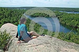 Rock Dunder Hiking Trail, Lyndhurst, Ontario, Canada