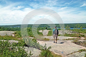 Rock Dunder Hiking Trail, Lyndhurst, Ontario, Canada