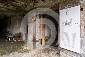 Rock dwelling in Brhlovce, Slovakia