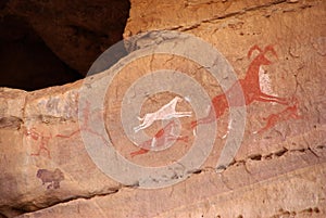 Rock engraving, Libya