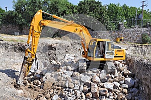 Rock excavator