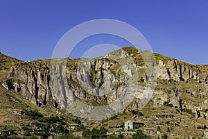 Rock forest Zangezur Mountains Goris Syunik Armenia landmark