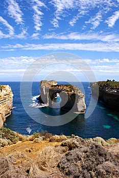 Rock formation in Australian coast