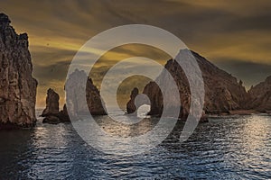 Rock Formation in Cabo San Lucas, Mexico