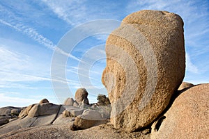 Rock formation in california photo