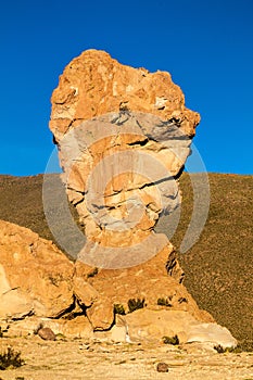 Rock formation called Copa del Mundo