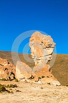 Rock formation called Copa del Mundo