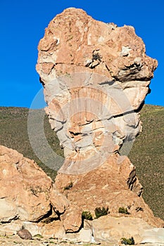 Rock formation called Copa del Mundo