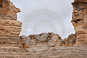 Rock Formation, Castle Rock Badlands, Kansas