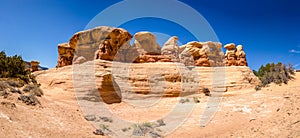 Rock Formation at Devils Garden in Grand Staircase Escalante National Monument