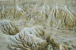 Rock formation dunes Brazil