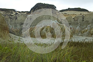 Rock formation dunes Brazil