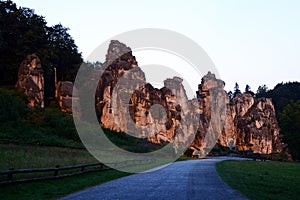 Rock Formation Externsteine