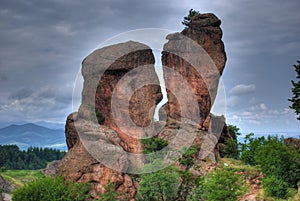 Rock formation hdr