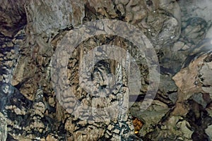 Rock formation inside the cave Magura near village Rabisha