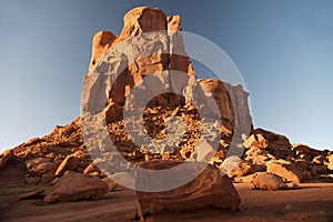 Rock Formation in Monument Valley Navajo Tribal Park