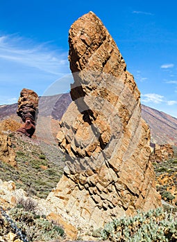 Rock formation near Teide volcano, Tenerife