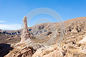 Rock formation near Tupiza,Bolivia