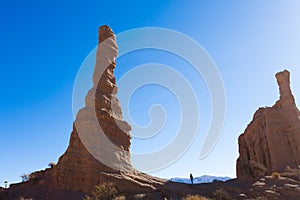 Rock formation near Tupiza,Bolivia photo