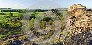 Rock formation near Ubirr photo