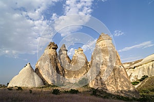 Rock Formation Pasabagi Cappadocia, Turkey