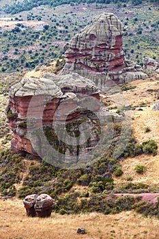 Rock Formation in Peracense, Spain
