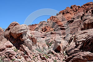 Rock Formation in Red Rock Canyon