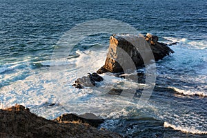 Rock formation The ships near Sinemorets village, Black Sea, Bulgaria