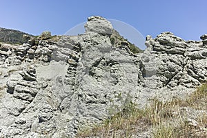 Rock formation The Stone Dolls of Kuklica, North Macedonia