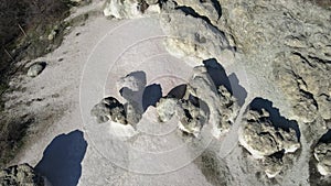 Rock formation The Stone Mushrooms near Beli plast village, Kardzhali Region, Bulgaria