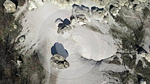 Rock formation The Stone Mushrooms near Beli plast village, Kardzhali Region, Bulgaria