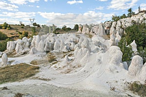 Rock formation Stone Wedding near town of Kardzhali, Bulgaria