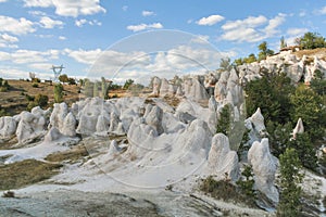 Rock formation Stone Wedding near town of Kardzhali, Bulgaria