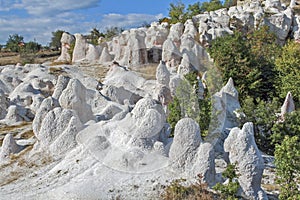 Rock formation Stone Wedding near town of Kardzhali, Bulgaria