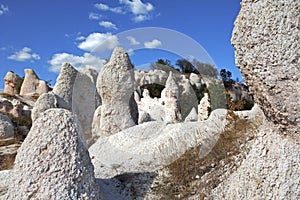 Rock formation Stone Wedding near town of Kardzhali, Bulgaria