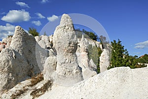 Rock formation Stone Wedding near town of Kardzhali, Bulgaria