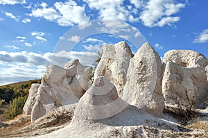 Rock formation Stone Wedding near town of Kardzhali, Bulgaria