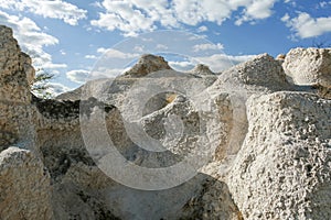 Rock formation Stone Wedding near town of Kardzhali, Bulgaria