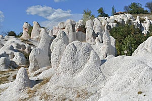 Rock formation Stone Wedding near town of Kardzhali, Bulgaria