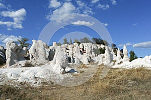 Rock formation Stone Wedding near town of Kardzhali, Bulgaria