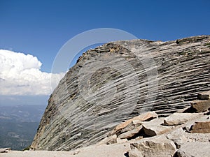 Rock Formation on Trail to Shuteye Lookout 1