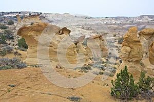 Rock formations