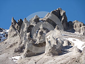 Rock formations