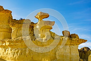 Rock formations Bolnuevo, Spain
