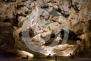 Rock formations in the Cango Caves near Oudthoorn