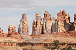 Rock formations in Canyonlands